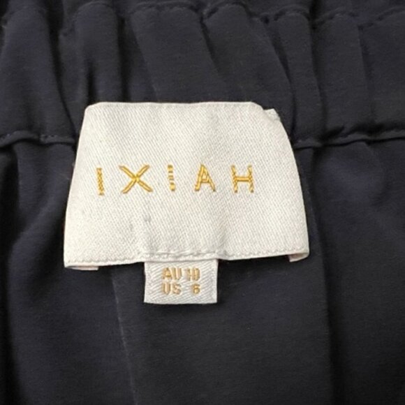 Ixiah Navy Blue Off The Shoulder Tent Mini Dress Tunic - Picture 5 of 6